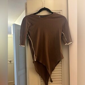 Zara 3/4 sleeve body suit